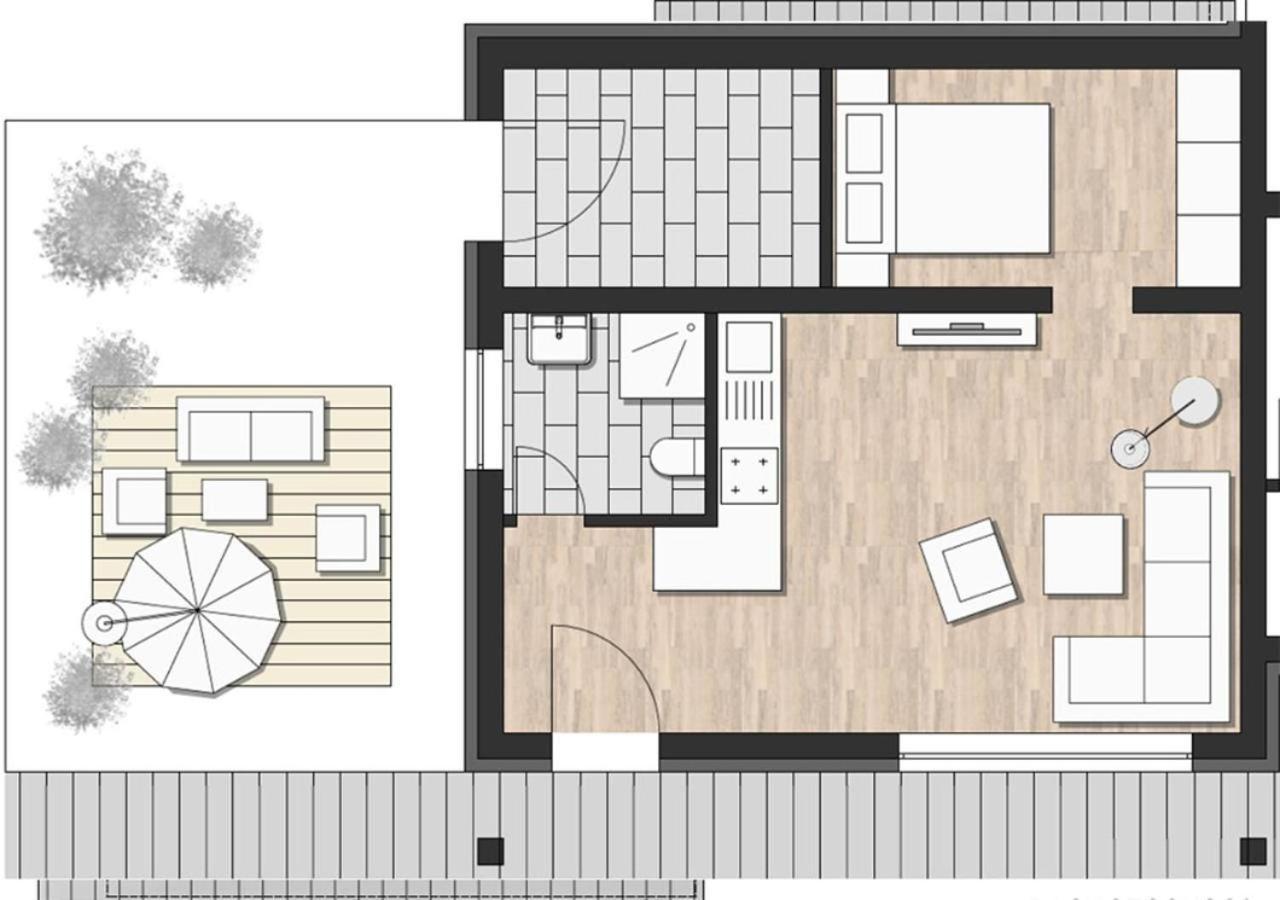 Rurtal De Luxe Apartman Simmerath Szoba fotó